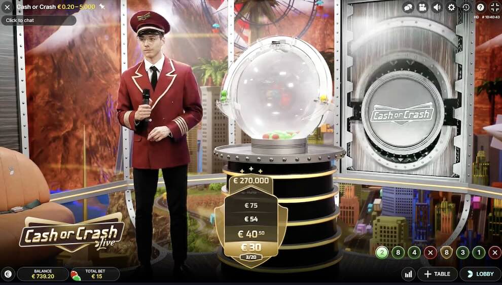 カジノスカイ おすすめゲーム キャッシュ・オア・クラッシュ