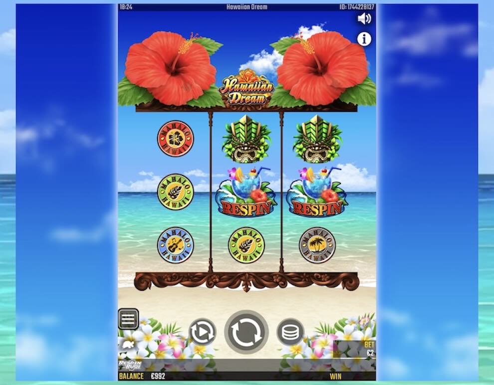 カジノスカイ おすすめゲーム ハワイアンドリーム